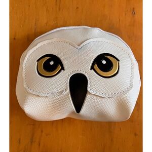 Harry Potter Coin Purse White Hedwig Owl Wizarding World Pouch Universal Studios